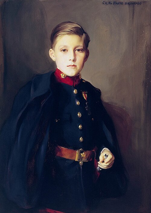 Portrait of Infante Don Gonzalo de Borbón, 1927, Philip Alexius de László