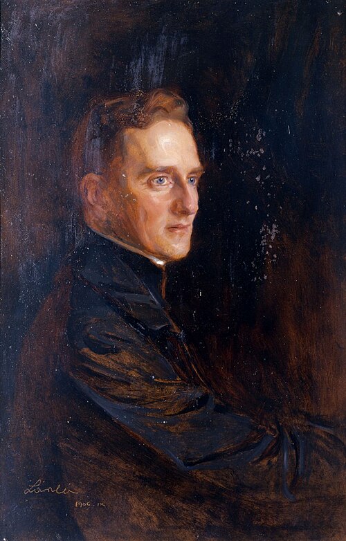 Portrait de l'abbé mitré de Saint Martin Comte Vay de Vaya et de Luskod, 1906, Philip Alexius de László