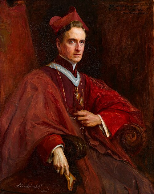 Portrait of Monsignor Count Vay de Vaya, Protonotorious Apostolicus, 1904, Philip Alexius de László