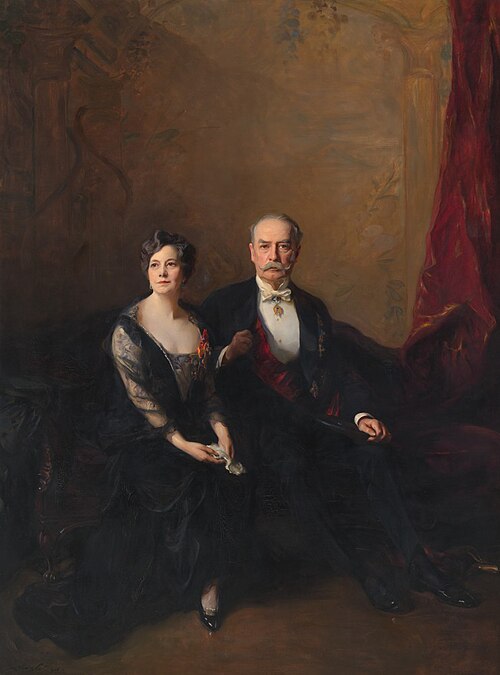 Portrait of Ambassador and Mrs. Larz Anderson, 1926, Philip Alexius de László
