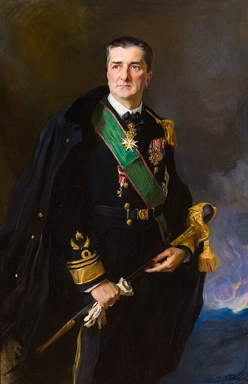 Portrait of Miklós Horthy, 1927, Philip Alexius de László