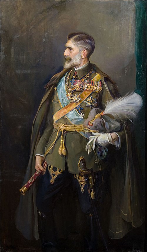 Portrait of King Ferdinand I of Romania, 1936, Philip Alexius de László