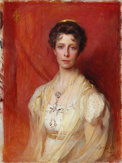 Princess Maria Teresa of Hohenzollern, née Princess Bourbon-Two Sicilies, 1900, Philip Alexius de László
