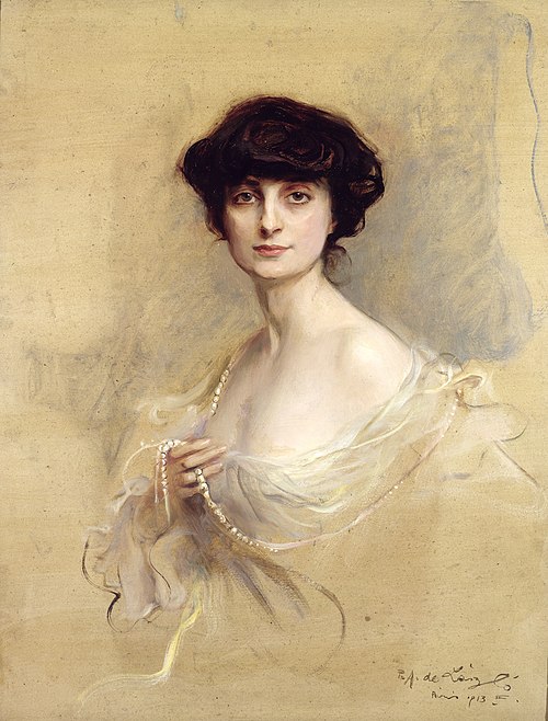La Comtesse Anna de Noailles, 1913, Philip Alexius de László