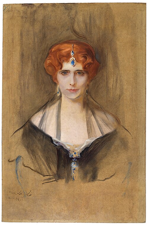 Elinor Glyn, 1914, Philip Alexius de László