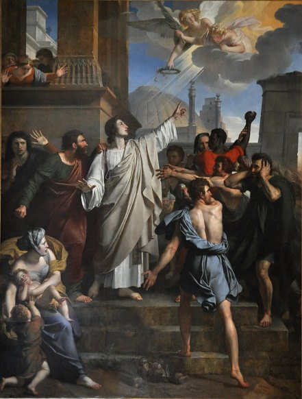Saint Étienne prêchant l'Évangile, 1817, Abel de Pujol