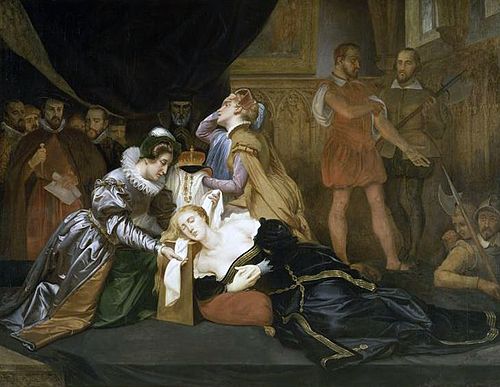 La mort de Marie Stuart, 1587, 1850, Abel de Pujol
