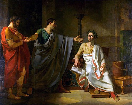 La Clémence de César, 1808, Abel de Pujol