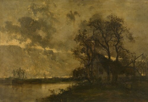 Landscape, 1860, Johan Barthold Jongkind