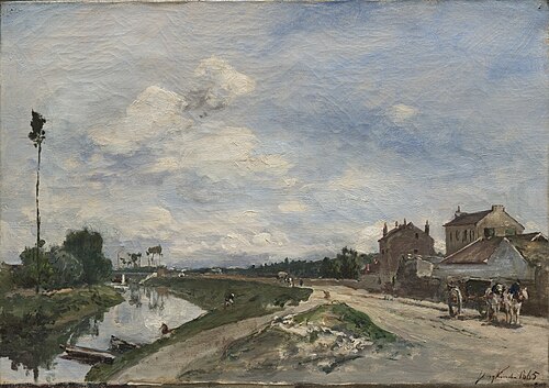 La Seine dans le Bas-Meudon, 1865, Johan Barthold Jongkind