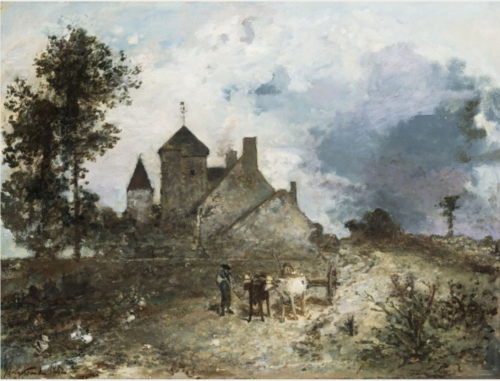 Le Chautay (Nièvre), 1862, Johan Barthold Jongkind
