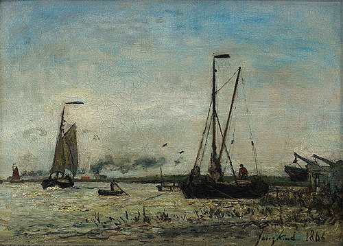 Seascape, 1866, Johan Barthold Jongkind