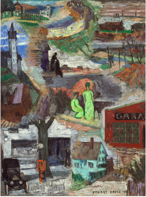 Multiple Views, 1918, Stuart Davis