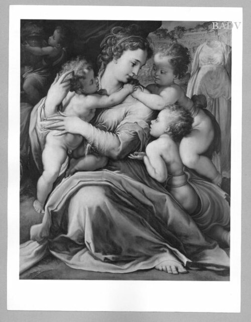 Caritas, 1535, Francesco Salviati
