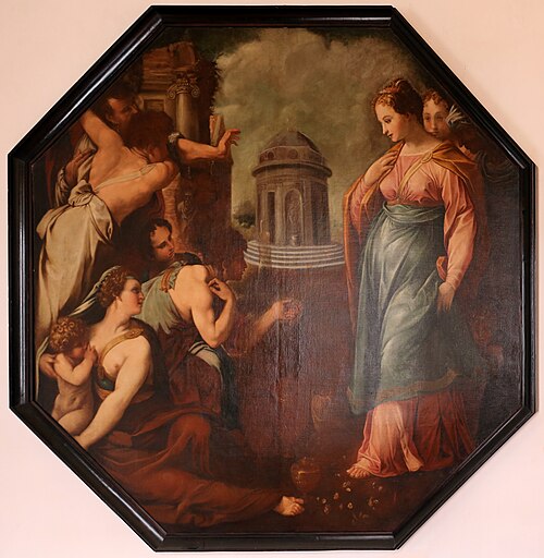triomphe de Psyché, 1600, Francesco Salviati