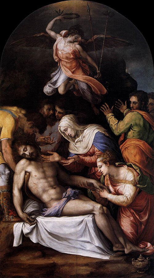 la déposition de croix, 1540, Francesco Salviati