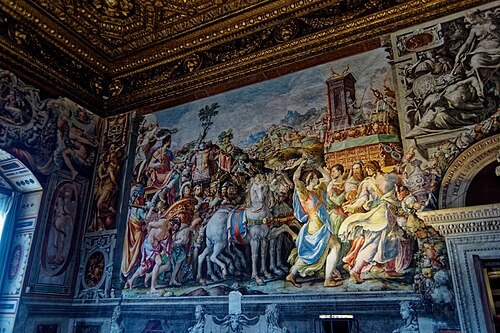 Triomphe de Camillo, 1600, Francesco Salviati