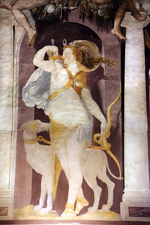 Diane, 1600, Francesco Salviati