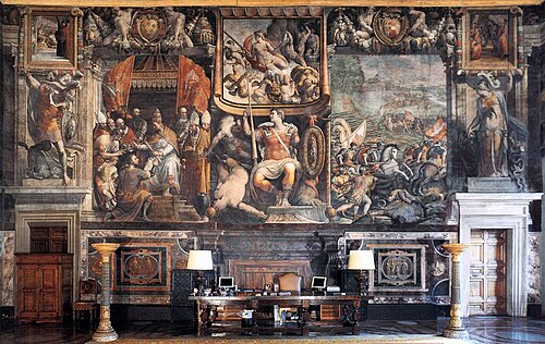 Apothéose de Ranuccio Farnese, 1600, Francesco Salviati