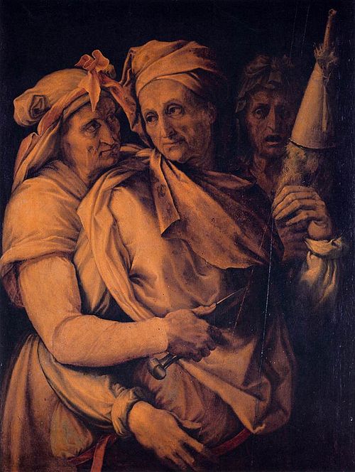 Les trois Parques, 1550, Francesco Salviati