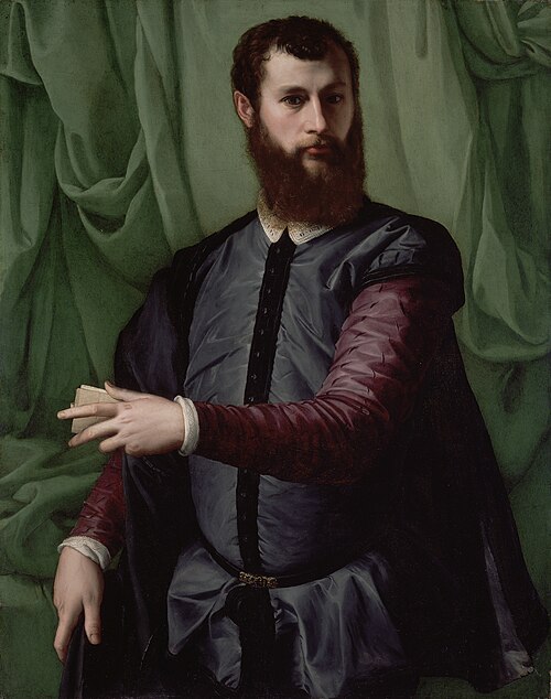 Portrait d'un homme, 1558, Francesco Salviati