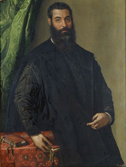 Portrait d'homme, 1550, Francesco Salviati
