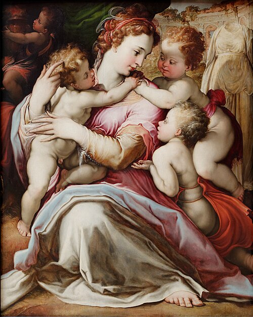 Charité, 1544, Francesco Salviati