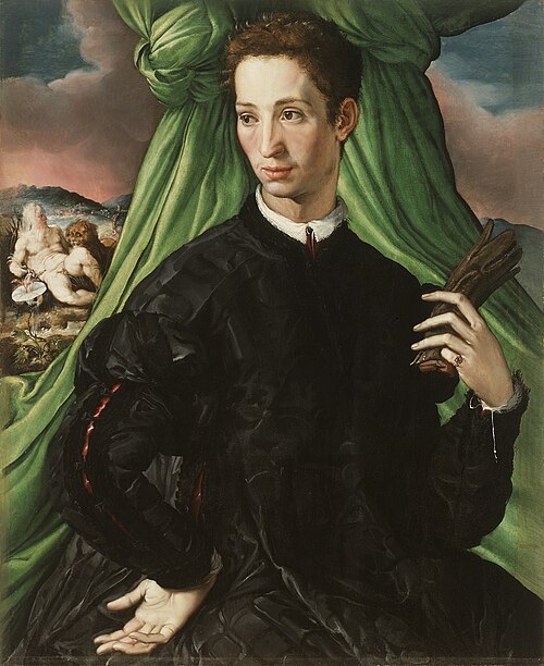 Portrait of a Florentine Nobleman, 1547, Francesco Salviati