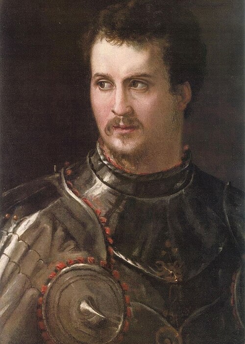 portrait de Jean des Bandes Noires, 1546, Francesco Salviati