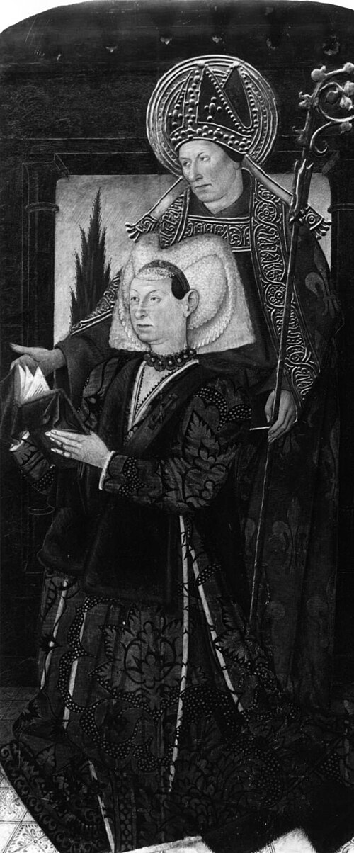 Saint Louis Toulouse with kneeling Donor, , Jaume Huguet