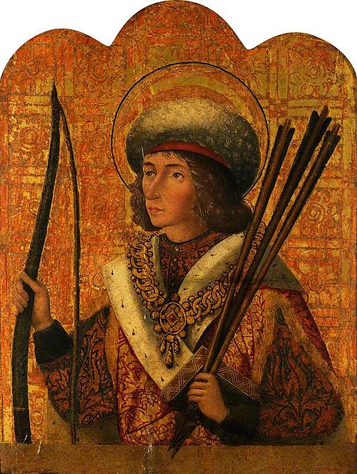 Saint Sebastian, 1500, Jaume Huguet