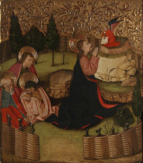 The Agony in the Garden, , Jaume Huguet