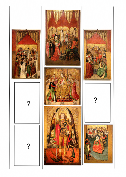 Retaule de Sant Miquel - Jaume Huguet, 1455, Jaume Huguet