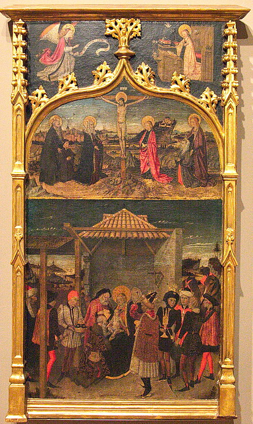 Retaule de l'Epifania, 1450, Jaume Huguet