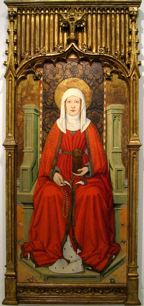 Mary Magdalene enthroned, 1470, Jaume Huguet
