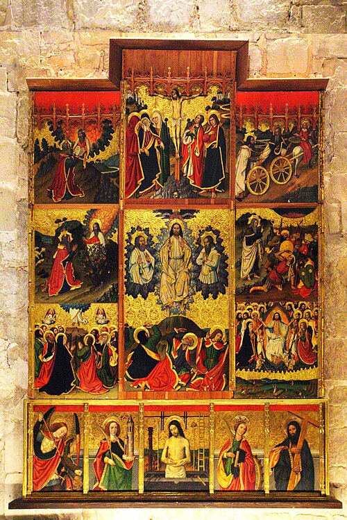 Retaule de la Transfiguració - Jaume Huguet, 1475, Jaume Huguet