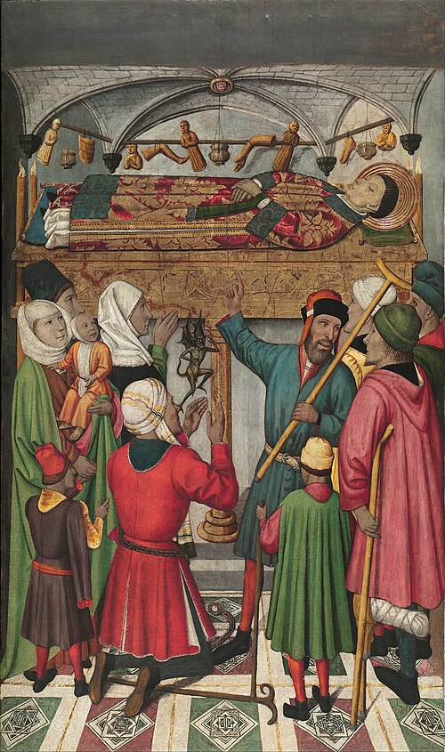 Posthumous Miracles by Saint Vincent, 1455, Jaume Huguet