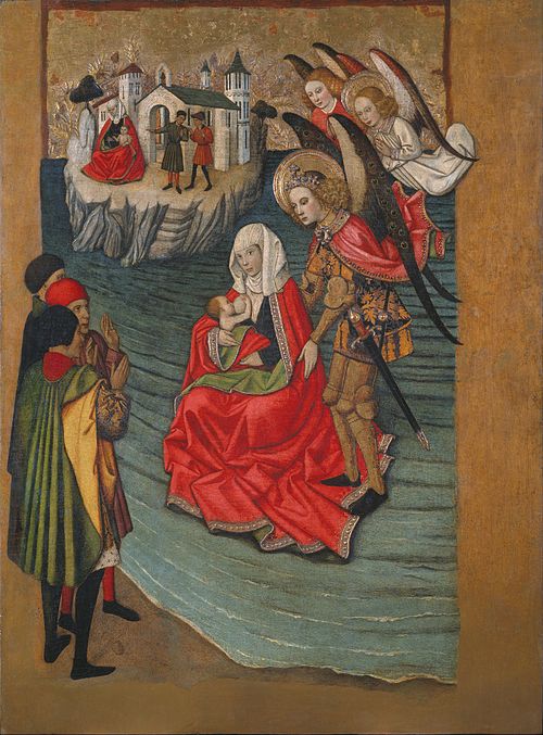 Miracle of Mont Saint-Michel, 1455, Jaume Huguet