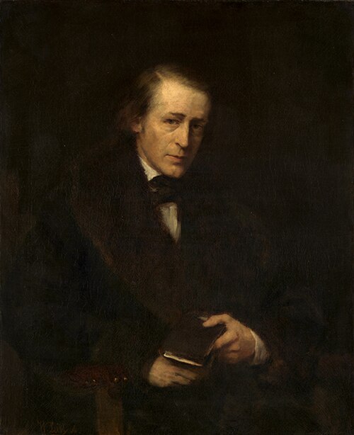 Bildnis Ernst Schoenlin (?), 1866, Wilhelm Leibl