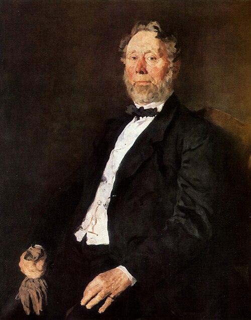 Portrait of Johann Heinrich Pallenberg, 1871, Wilhelm Leibl