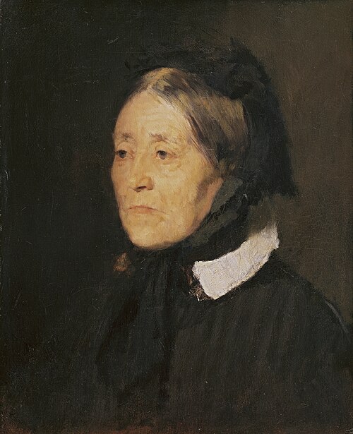 Frau Anna Gentz, 1868, Wilhelm Leibl