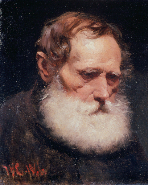 White Bearded Old Man, 1866, Wilhelm Leibl