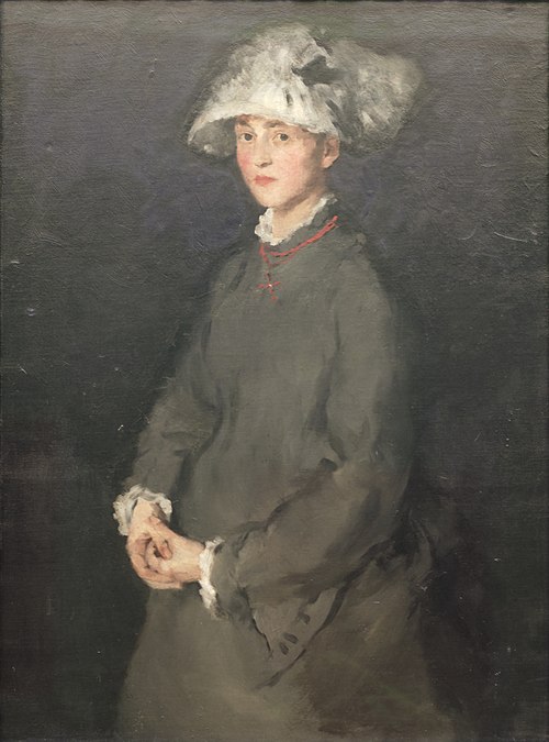 Portrait of Lina Kirchdorffer, 1871, Wilhelm Leibl
