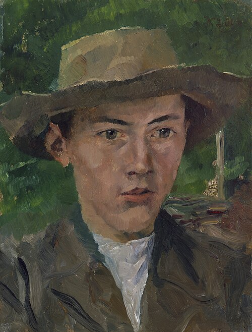 Knabenkopf, 1896, Wilhelm Leibl
