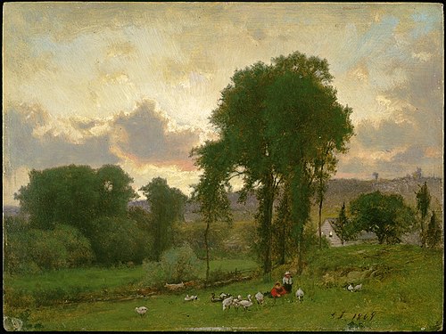 Durham, Connecticut, 1869, George Inness