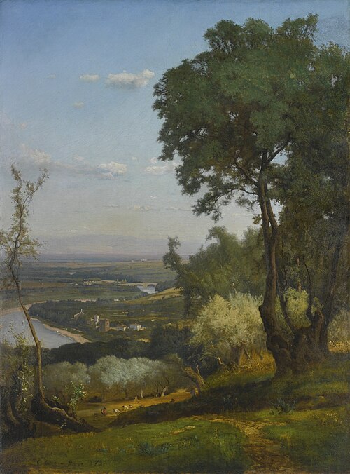 Near Perugia, 1872, George Inness
