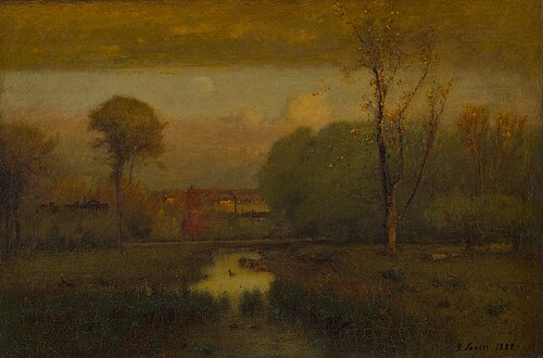 Autumn Gold, 1888, George Inness