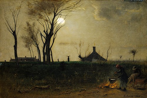 Moonlight in Virginia, 1884, George Inness