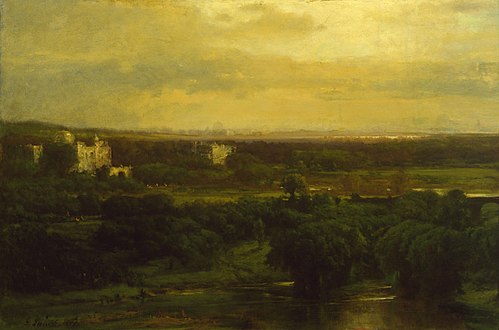 The Valley of the Olives, 1867, George Inness