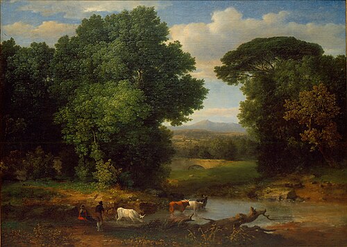 A Bit of the Roman Aqueduct, 1852, George Inness